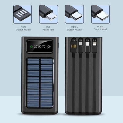 Cargador portatil solar