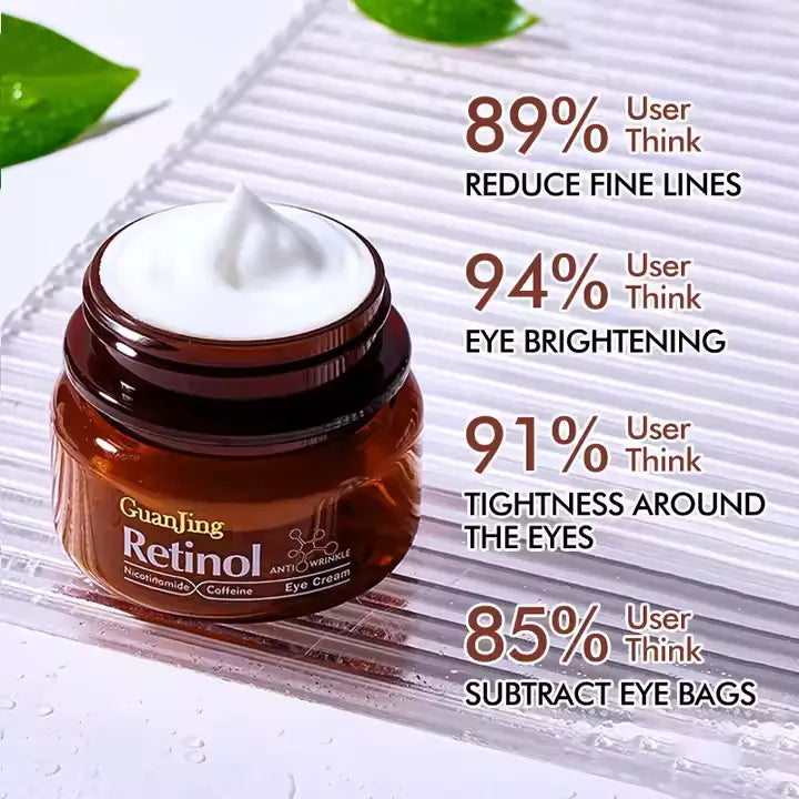 Crema facial de retinol para las ojeras